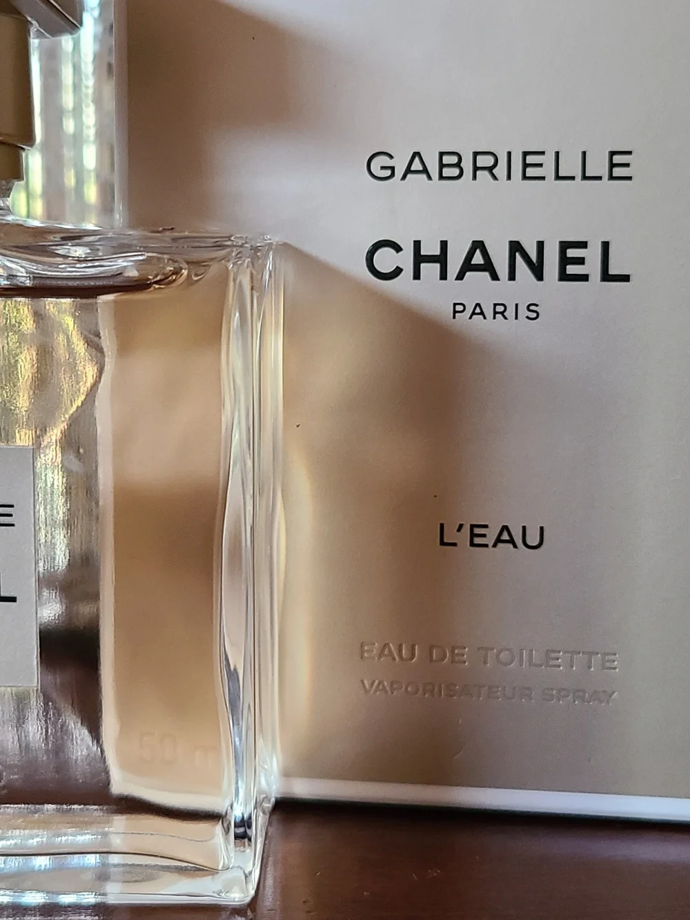 Chanel Gabrielle L'Eau Women's Fragrance - Gold/Clear Bottle 1.7 Fl.oz.